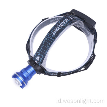 Aluminium Super Bright Headlamp Zoom Headlight Senter